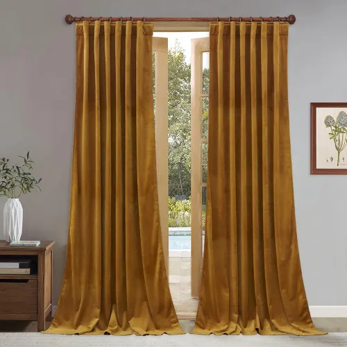 Cortinas de Veludo Vintage